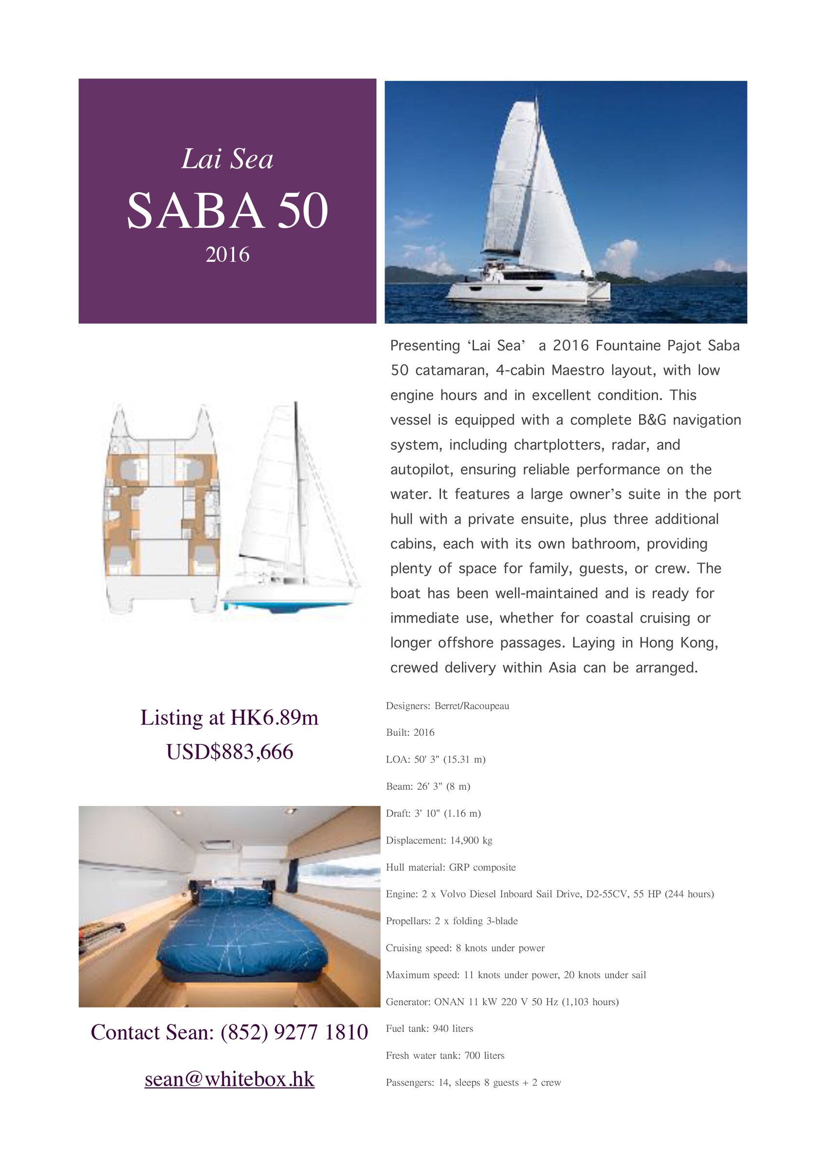 Saba 50 — Lai Sea